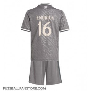 Real Madrid Endrick #16 Replik 3rd trikot Kinder 2024-25 Kurzarm (+ Kurze Hosen)